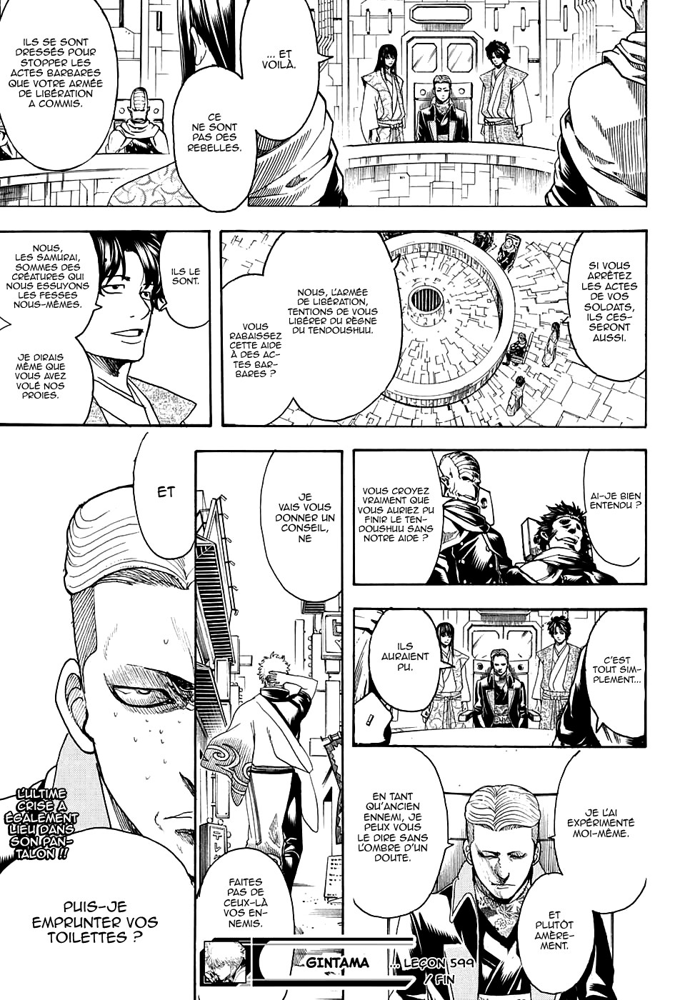 Lecture en ligne Gintama 599 page 18