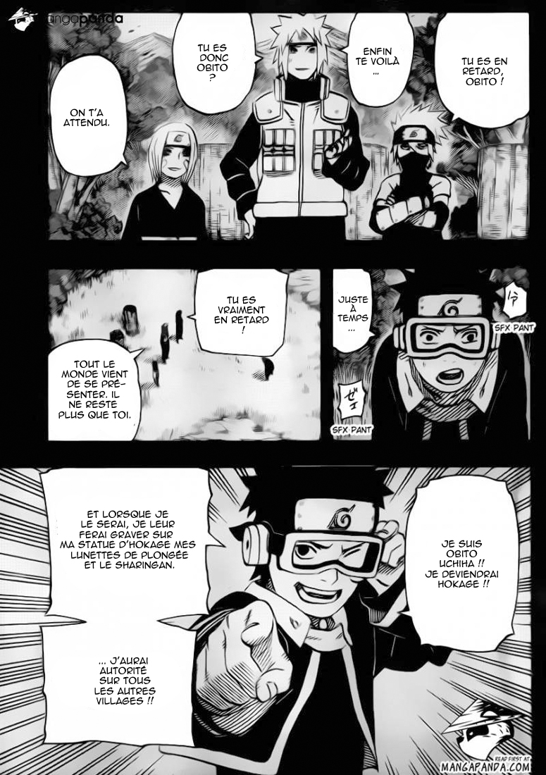 Lecture en ligne Naruto 607 page 10