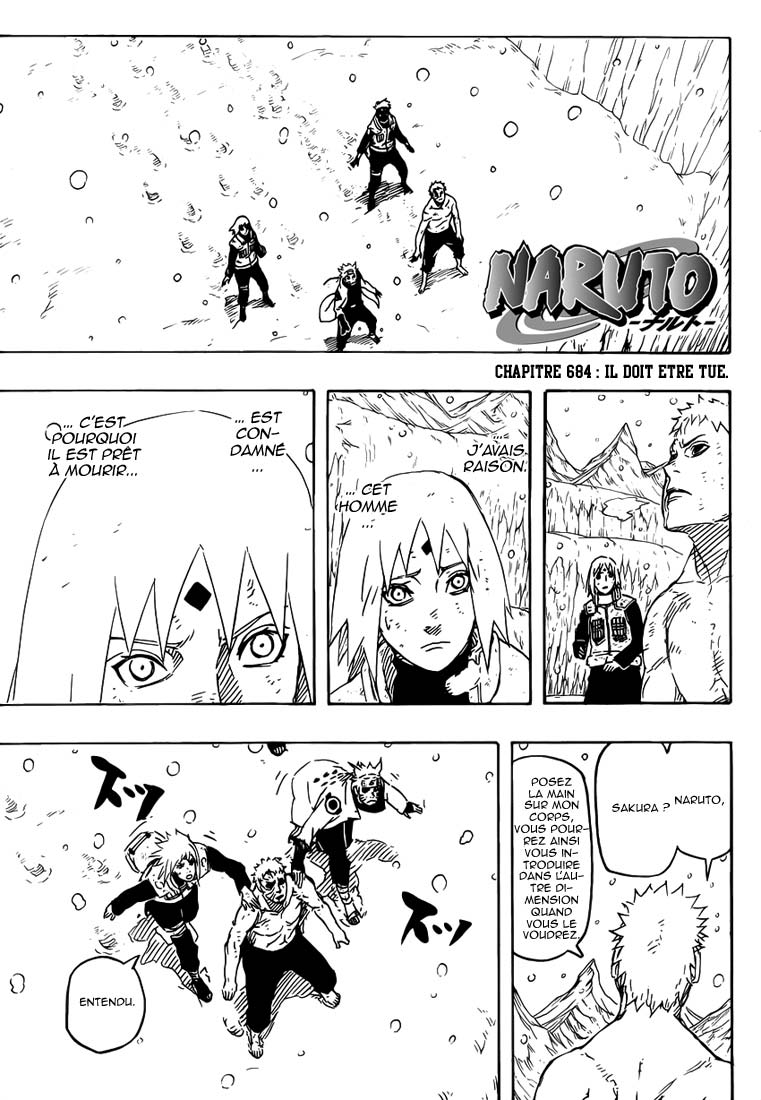 Lecture en ligne Naruto 684 page 2
