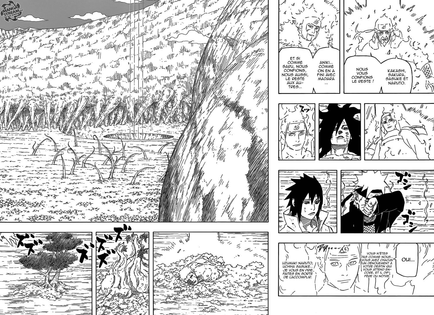 Lecture en ligne Naruto 692 page 3