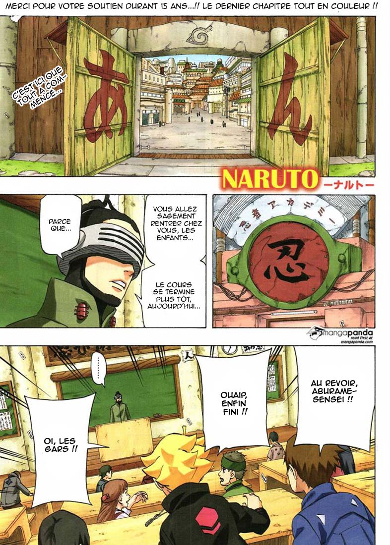 Lecture en ligne Naruto 700 page 2