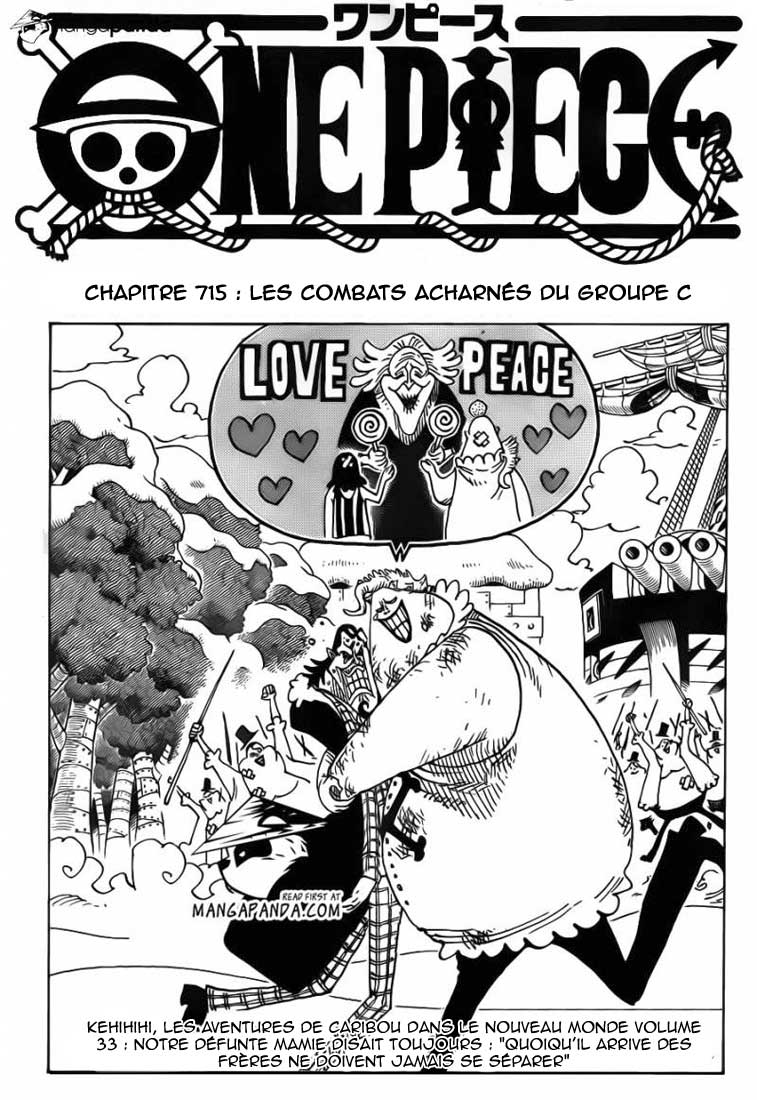 Lecture en ligne One Piece 715 page 2
