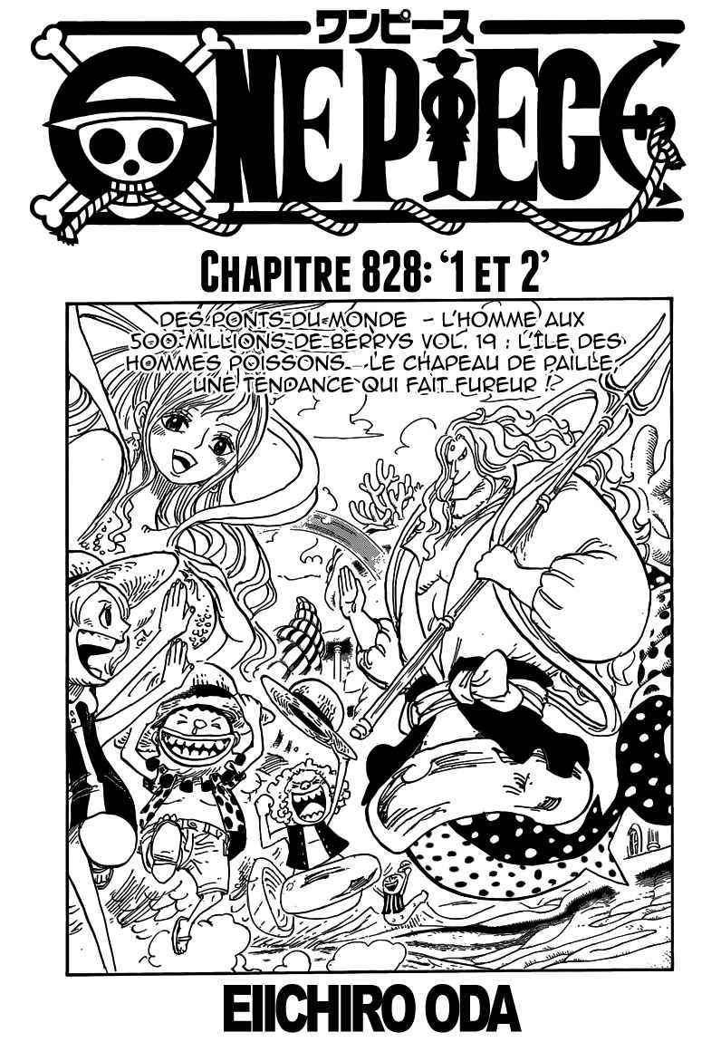 Lecture en ligne One Piece 828 page 2