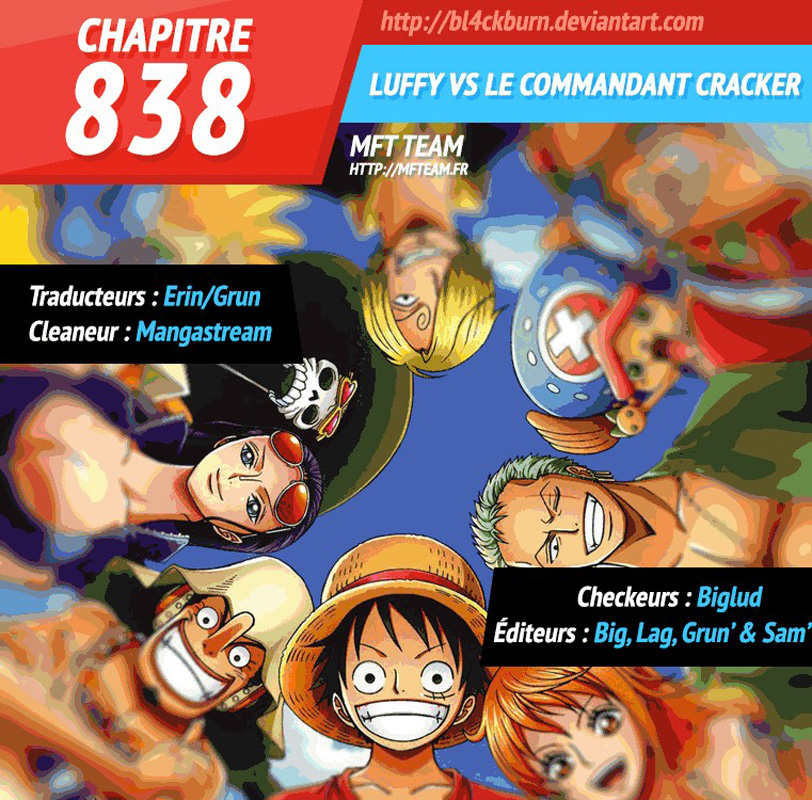 Lecture en ligne One Piece 838 page 1