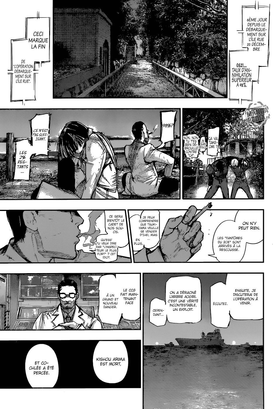 Lecture en ligne Tokyo Ghoul Re 98 page 15